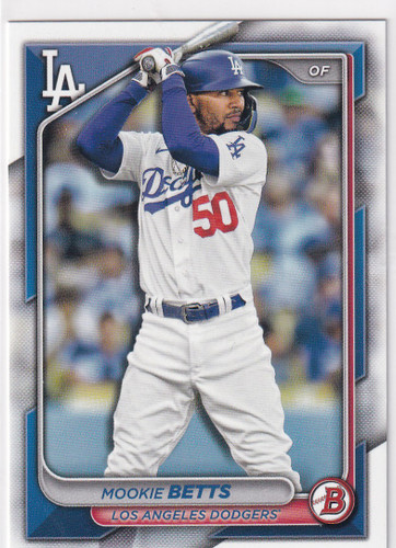 2024 TOPPS BOWMAN #40 MOOKIE BETTS- LOS ANGELES DODGERS