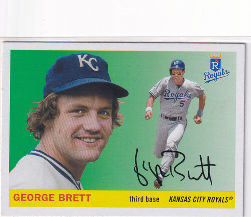 2020 TOPPS #30 GEORGE BRETT- KANSAS CITY ROYALS