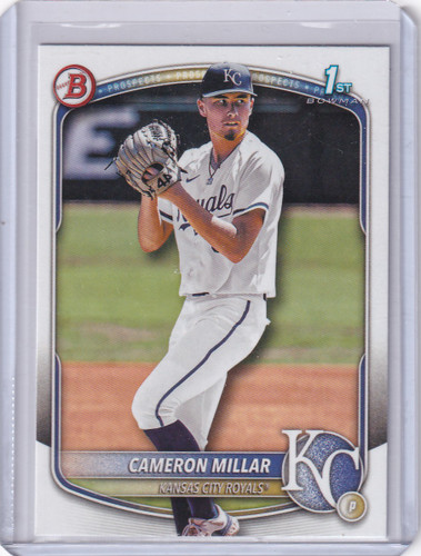 2025 Bowman Draft #BD-176 Cameron Millar - Royals