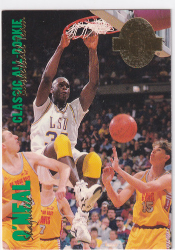 1993 CLASSIC #315 SHAQUILLE ONEAL- ORLANDO MAGIC