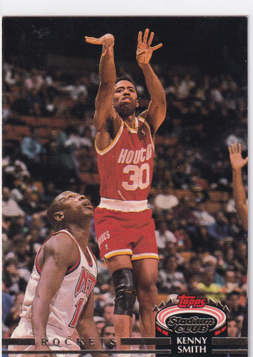 1992 FLEER #166 KENNY SMITH- HOUSTON ROCKETS