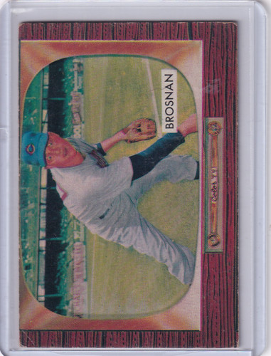 1955 Bowman Baseball #229 Jim Brosnan - Chicago Cubs RC