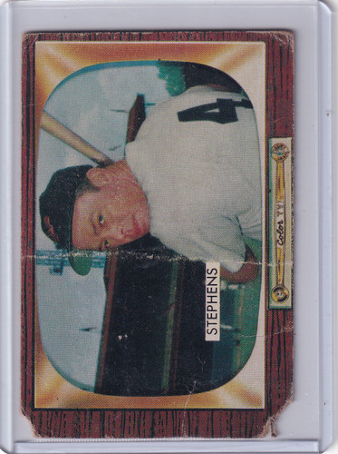 1955 Bowman Baseball #109 Vern Stephens - Baltimore Orioles