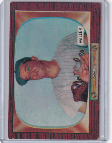 1955 Bowman Baseball #245 Bill Miller - Baltimore Orioles