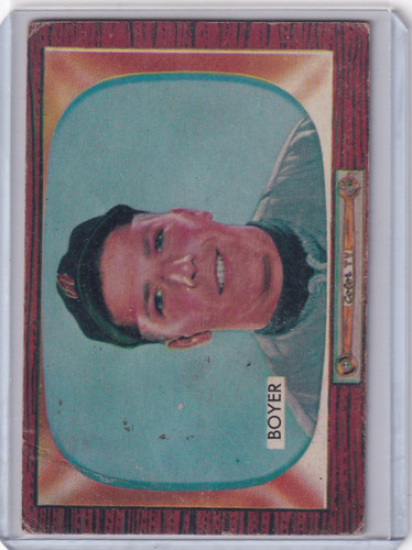 1955 Bowman Baseball #149 Cloyd Boyer - Kansas City Athletics
