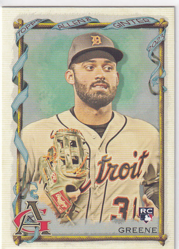 2023 TOPPS ALLEN & GINTER #44 RILEY GREENE- DETROIT TIGERS