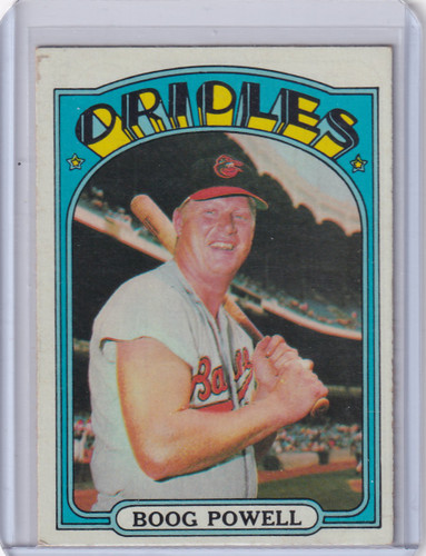 1972 Topps Baseball #250 Boog Powell - Baltimore Orioles