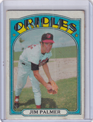 1972 Topps Baseball #270 Jim Palmer - Baltimore Orioles