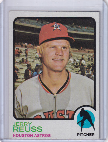 1973 Topps Baseball #446 Jerry Reuss - Houston Astros