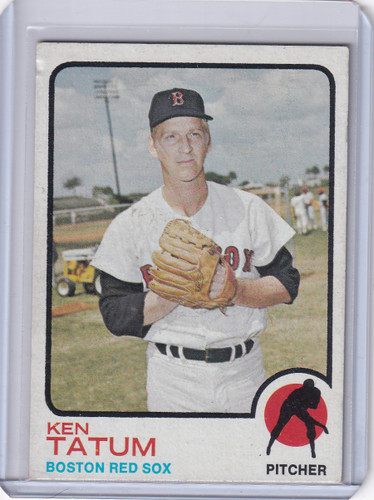 1973 Topps Baseball #463 Ken Tatum - Boston Red Sox