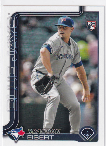 2025 TOPPS SERIES TWO #359 BRANDON EISERT- TORONTO BLUE JAYS