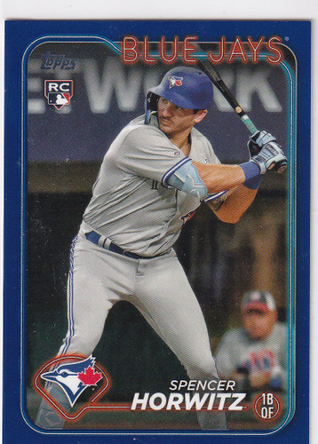 2024 TOPPS SERIES 1 #172 SPENCER HORWITZ- TORONTO BLUE JAYS
