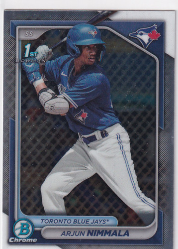 2024 BOWMAN CHROME #BCP-142 ARJUN NIMMALA- TORONTO BLUE JAYS