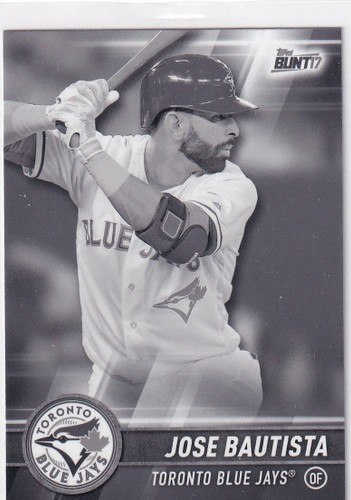 2017 TOPPS BLUNT #94 JOSE BAUTISTA- TORONTO BLUE JAYS