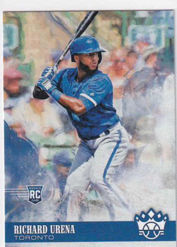 2018 DIAMOND KINGS #127 RICHARD URENA- TORONTO BLUE JAYS
