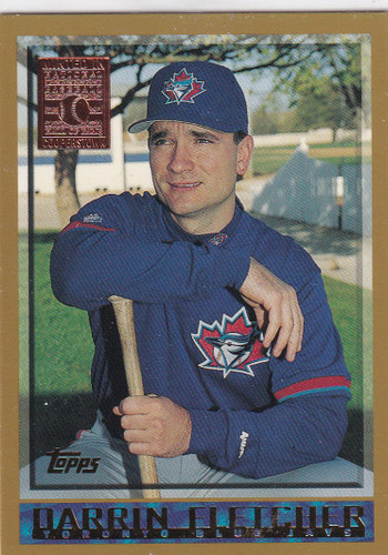 1998 TOPPS #451 DARRIN FLETCHER- TORONTO BLUE JAYS