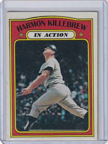 1972 Topps Baseball #52 Harmon Killebrew IA - Minnesota Twins