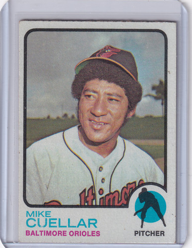 1973 Topps Baseball #470 Mike Cuellar - Baltimore Orioles