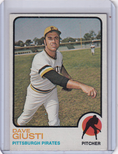 1973 Topps Baseball #465 Dave Giusti - Pittsburgh Pirates