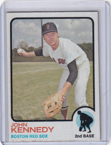 1973 Topps Baseball #437 John Kennedy - Boston Red Sox