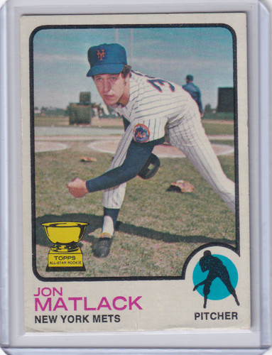 1973 Topps Baseball #55 Jon Matlack - New York Mets