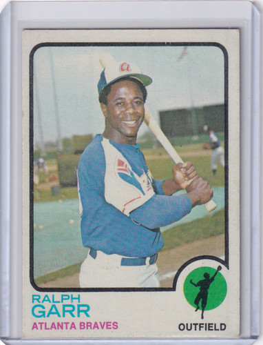 1973 Topps Baseball #15 Ralph Garr - Atlanta Braves