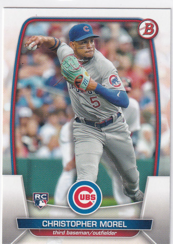 2023 BOWMAN #34 CHRISTOPHER MOREL- CHICAGO CUBS