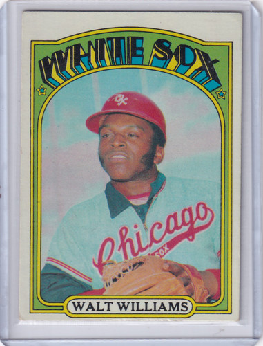 1972 Topps Baseball #15 Walt Williams - Chicago White Sox