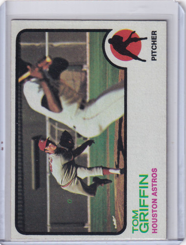 1973 Topps Baseball #468 Tom Griffin - Houston Astros
