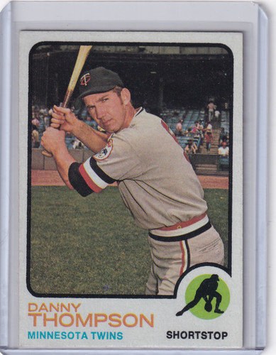 1973 Topps Baseball #443 Danny Thompson - Minnesota Twins