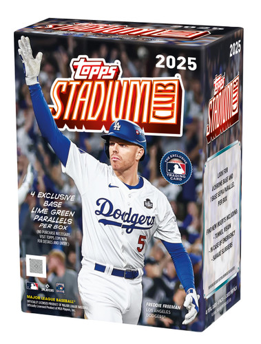 2025 Topps Stadium Club Blaster Box