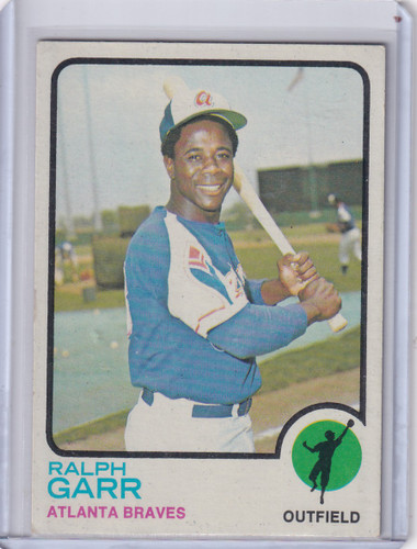 1973 Topps Baseball #15 Ralph Garr - Atlanta Braves