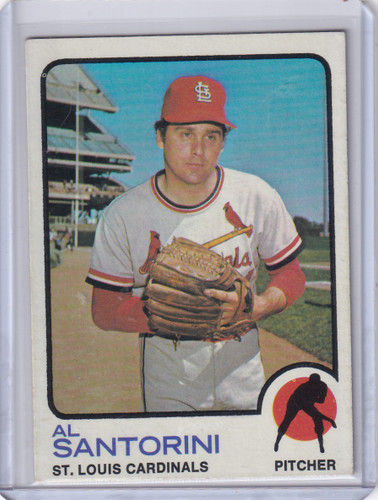 1973 Topps Baseball #24 Al Santorini - St. Louis Cardinals