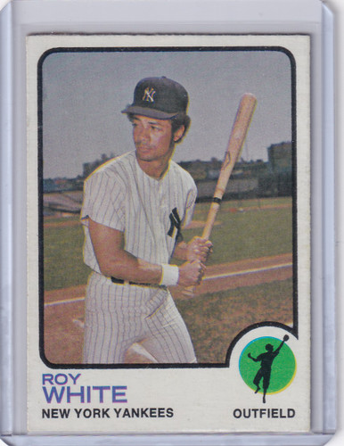 1973 Topps Baseball #25 Roy White - New York Yankees