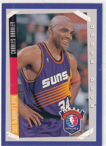 1993 UPPER DECK #498 CHARLES BARKLEY MCDONALDS OPEN- PHOENIX SUNS