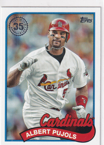 2024 TOPPS #89B-7 ALBERT PUJOLS- ST LOUIS CARDINALS