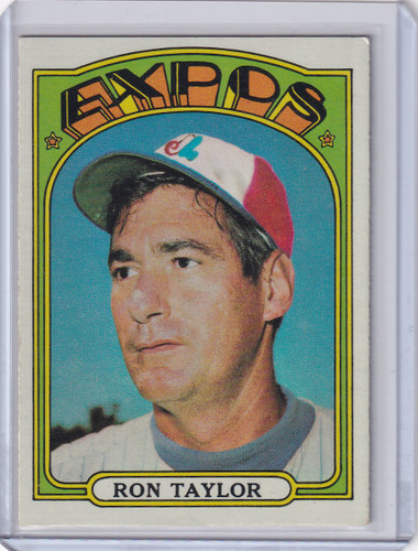 1972 Topps Baseball #234 Ron Taylor - Montreal Expos