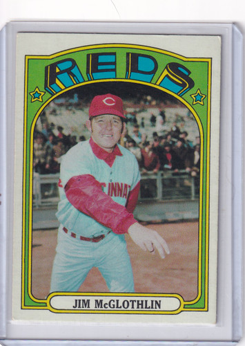 1972 Topps Baseball #236 Jim McGlothlin - Cincinnati Reds