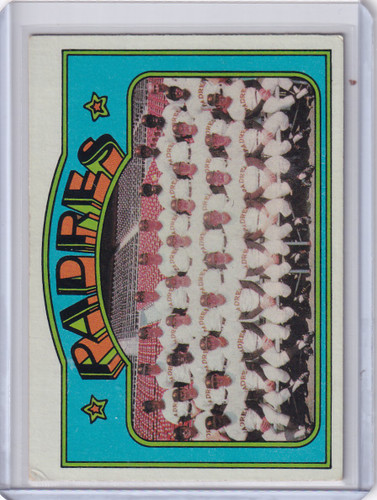 1972 Topps Baseball #262 San Diego Padres TC - San Diego Padres