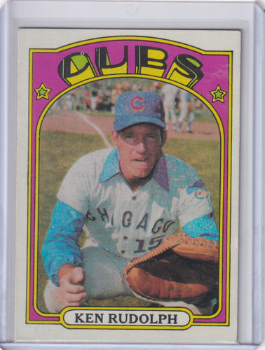 1972 Topps Baseball #271 Ken Rudolph - Chicago Cubs