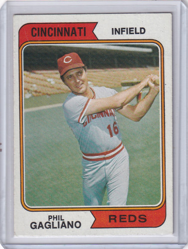 1974 Topps Baseball #622 Phil Gagliano - Cincinnati Reds