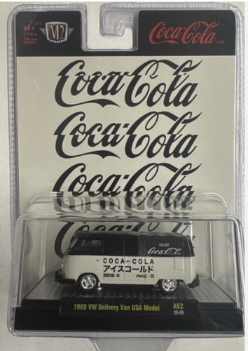 M2 Machines Coca-Cola Release A62 1960 VW Delivery Van USA Model