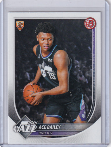 2025-26 Bowman Basketball #5 Ace Bailey - Utah Jazz