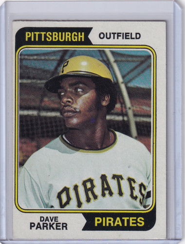 1974 Topps Baseball #252 Dave Parker - Pittsburgh Pirates RC
