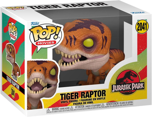 Funko POP! Movies Jurassic Park Tiger Raptor #2041