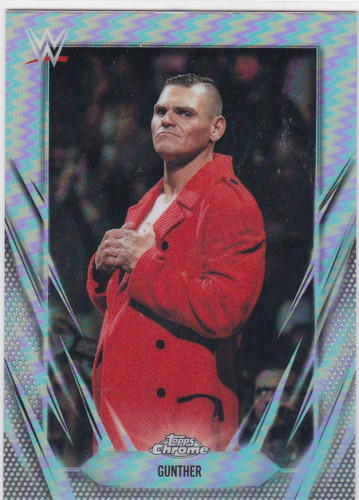 2026 Topps Chrome WWE #8 Gunther Refractor