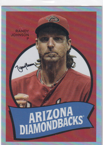 2023 TOPPS #69T-4 RANDY JOHNSON REFRACTOR- ARIZONA DIAMONDBACKS