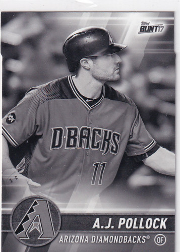 2017 TOPPS BUNT #107 AJ POLLOCK- ARIZONA DIAMONDBACKS