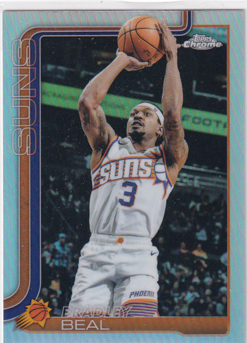 2025 TOPPS CHROME #194 BRADLEY BEAL REFRACTOR- PHOENIX SUNS
