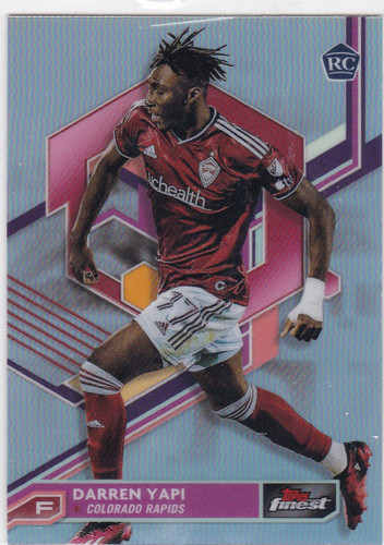 2023 Topps Finest #39 Darren Yapi Refractor RC